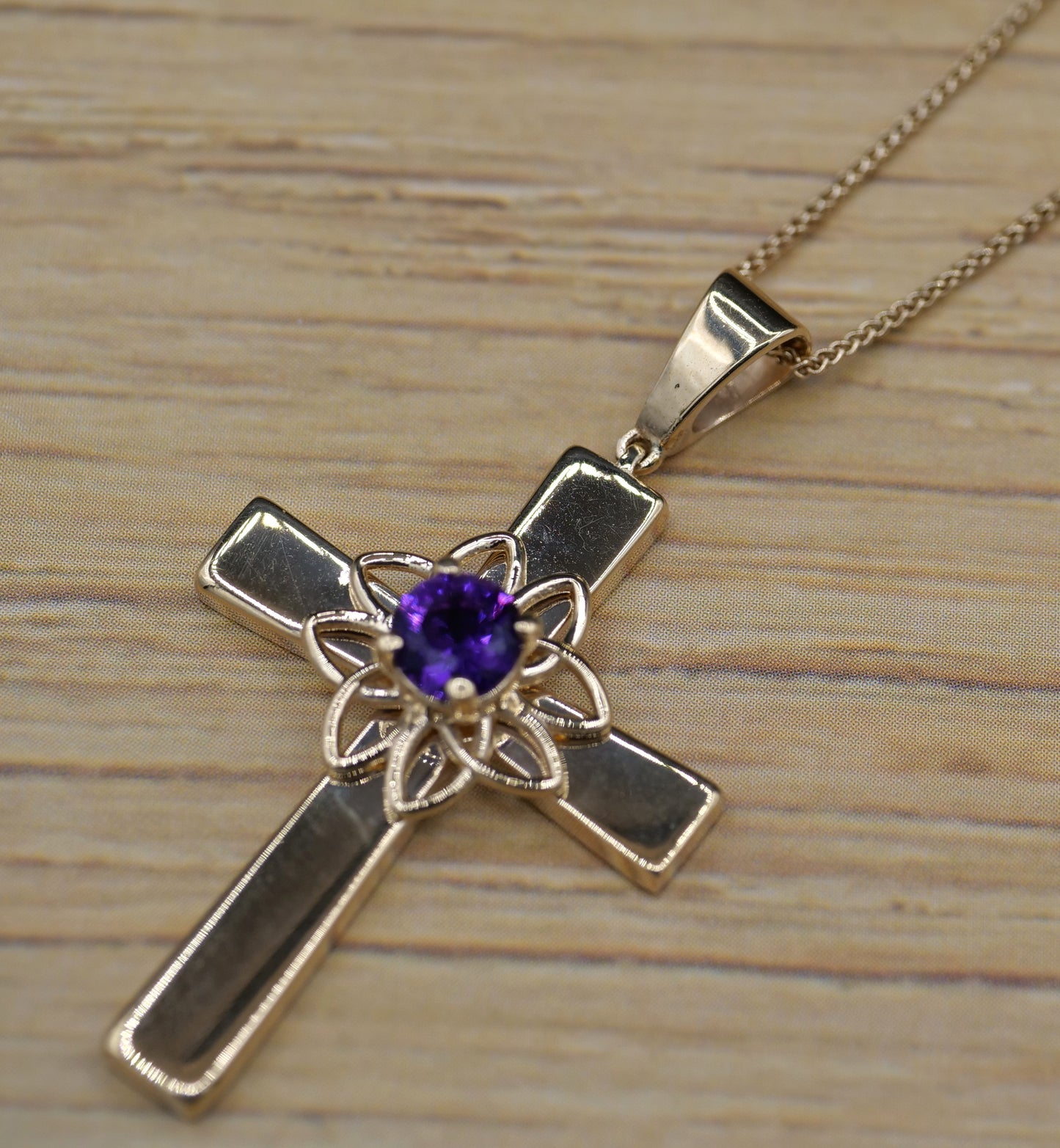 The Contemporary Celtic Knot and Gemstone Cross