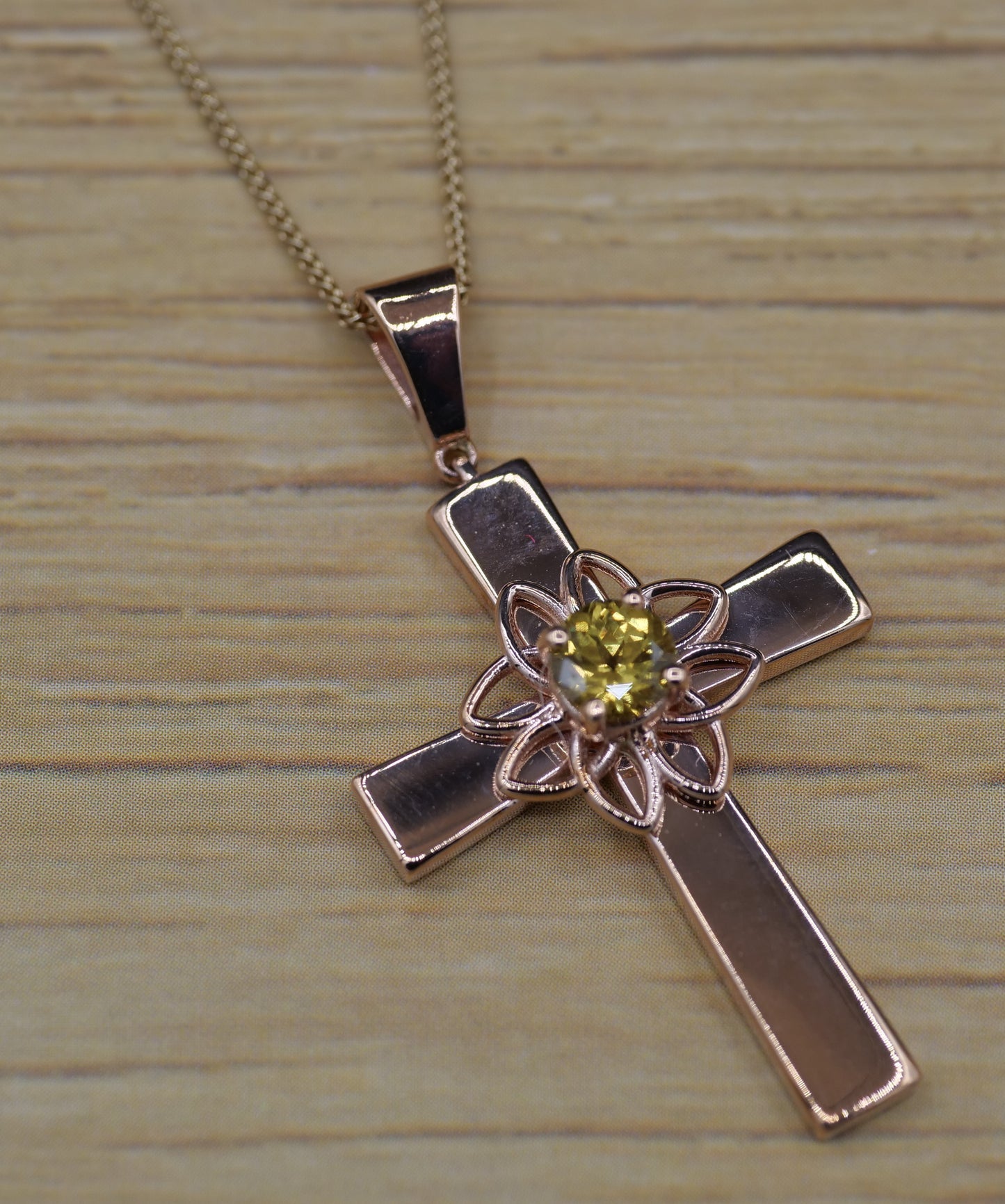 The Contemporary Celtic Knot and Gemstone Cross